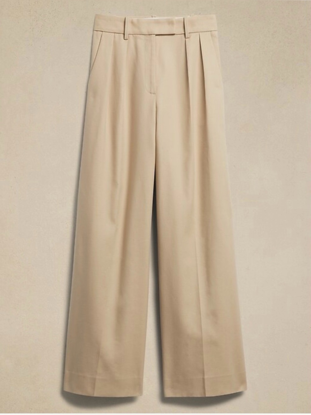 Banana Republic Cruise Wide-Leg Pant